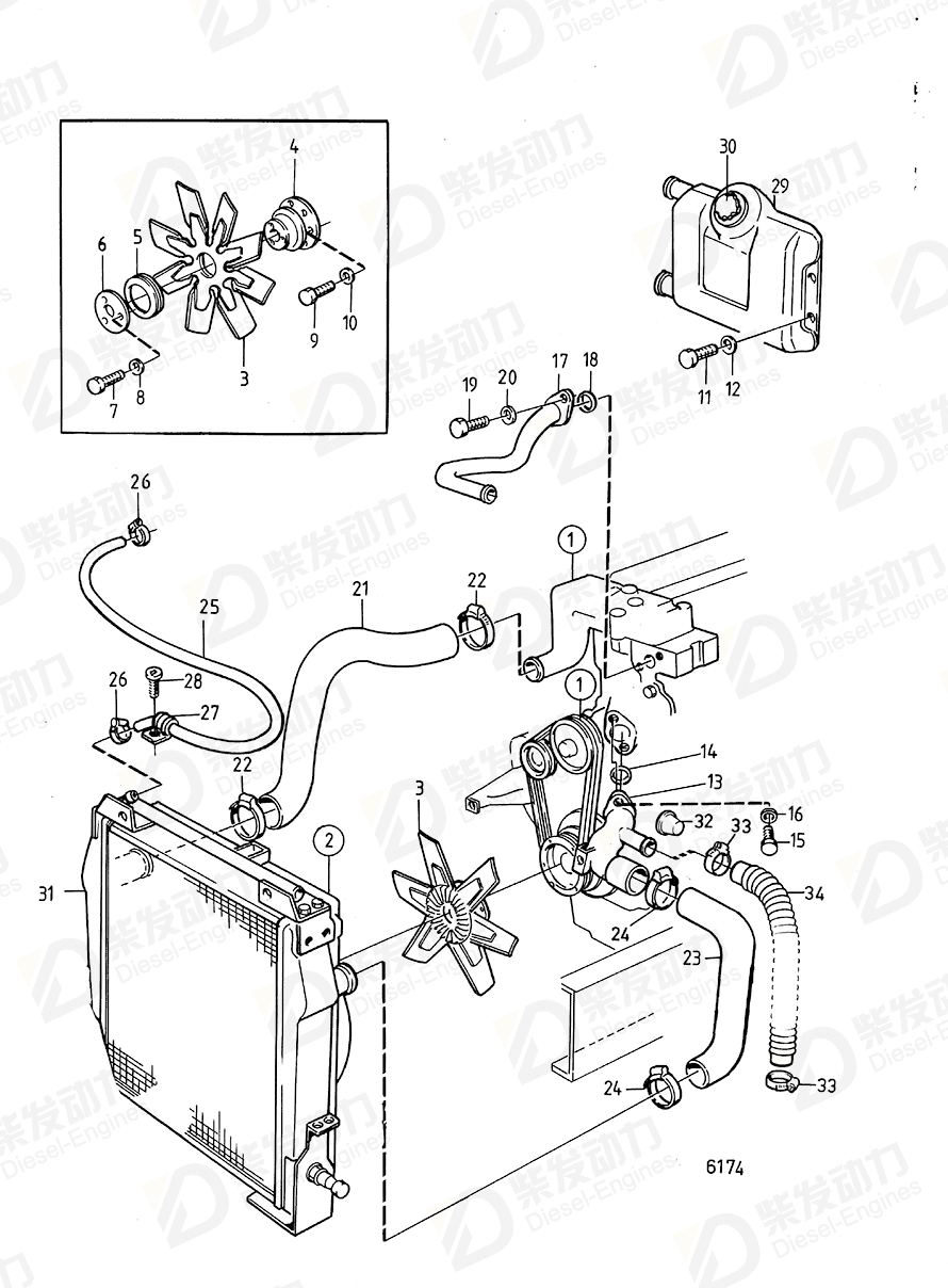 volvo penta Rubber hose 943367 Drawing volvo penta Rubber hose 943367 Drawing
